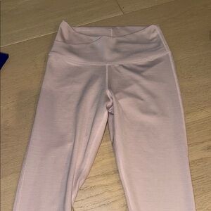 Nike Dri-Fit Light Pink Crossover Leggings Size Xs